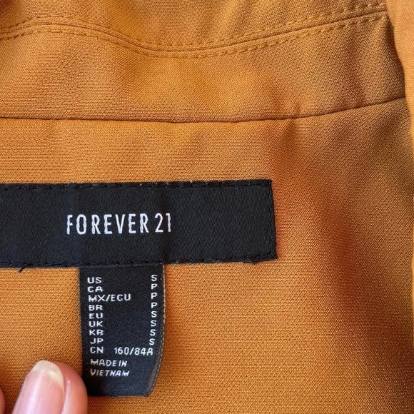 Forever 21 oversized mustard blazer - Picture 6 of 6